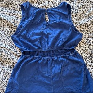 Universal Thread Cut-out Back Sleeveless Romper